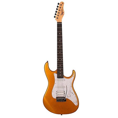 Guitarra Tagima Tg520 Dourado Metallic Gold Mgy