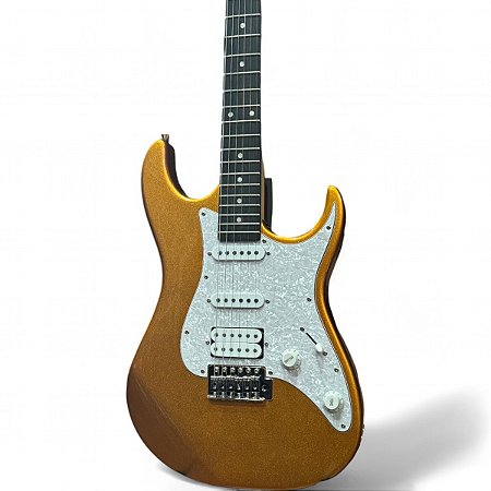 Guitarra Tagima Tg520 Dourado Metallic Gold Mgy