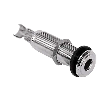 Jack de Metal Guitarra Violão Custom Sound CEJ 2F CR