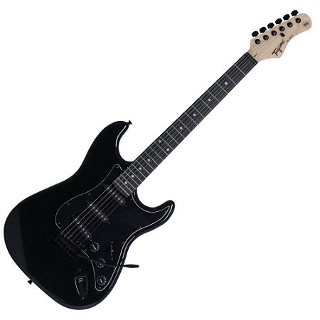 Guitarra Tagima Tg500 Preto Black Woodstock Stratocaster Bk