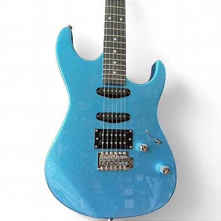 Guitarra Tagima Tg510 Azul Metálico woodstock com Hambucker