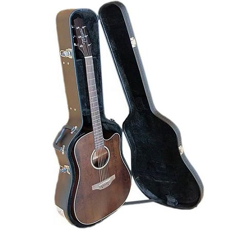 Violão Takamine Japão P1dc sm Tampo Maciço Case