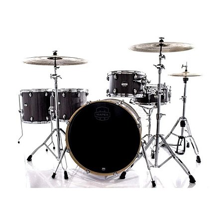 Bateria Mapex Mars Smokewood bumbo 18 s/ ferragens MA486S GW