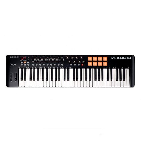 Teclado Controlador M-Audio Oxygen 61IV 61 teclas profissional