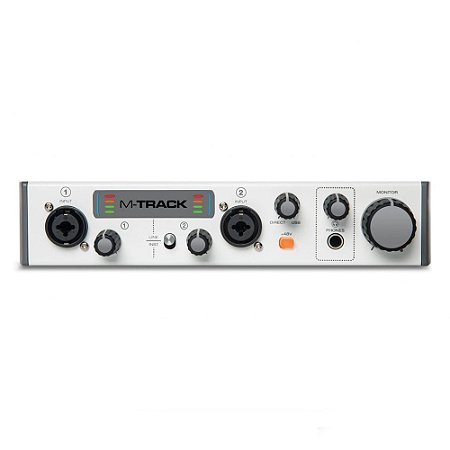 Interface M Audio M Track 2 Usb Gravação Profissional
