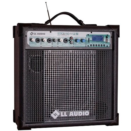 Caixa Multiuso LL Audio Stone 150 Usb Sd Fm C/ microfone