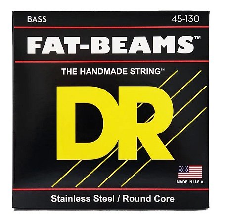 Encordoamento Baixo Dr Strings Fat-beams 5 Cordas 45-130