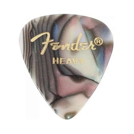 Palheta Fender Cel 351 Heavy Abalone 67512