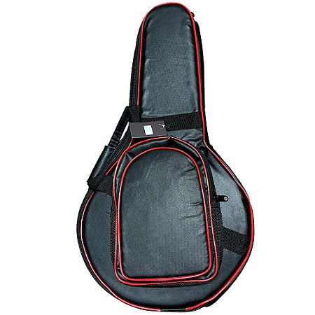 Semi Case Banjo couro Premium aveludado 4cm espuma proteção