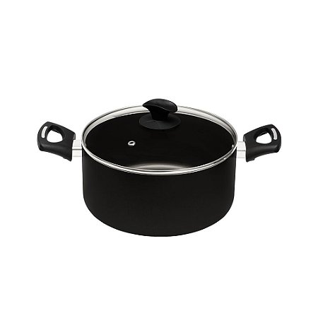 Caçarola Antiaderente Clarity Black 22 - Eirilar