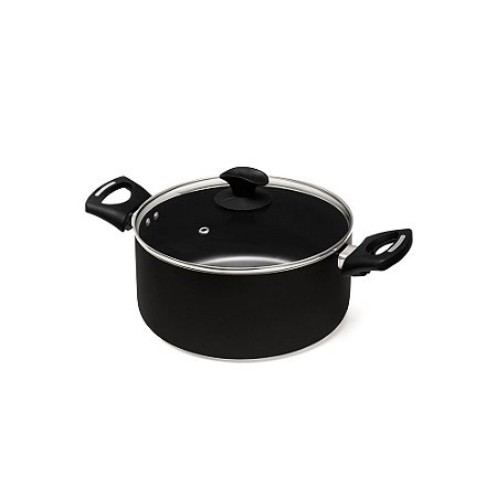 Caçarola Antiaderente Clarity Black 20 - Eirilar