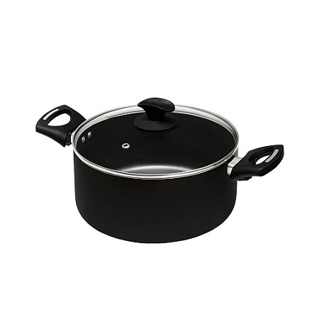 Caçarola Antiaderente Clarity Black 24 - Eirilar