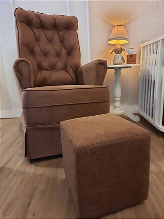 Poltrona de Amamentação Eloisi Balanço e Giro