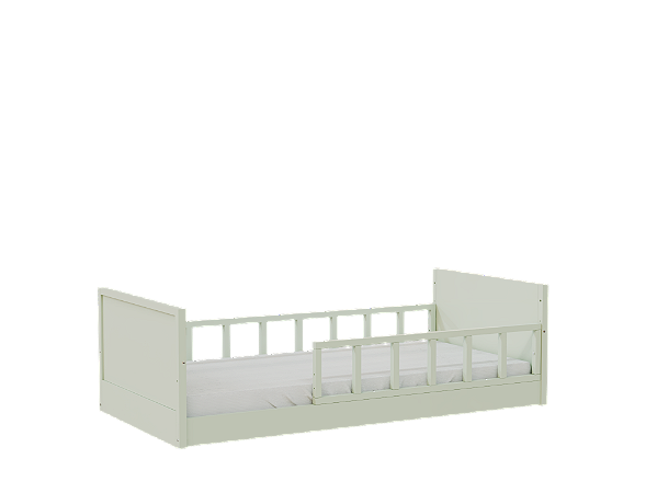 Cama Sofá Solteiro Grades Palitada (10 Cores Disponíveis)