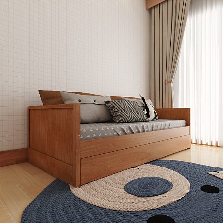 Bicama Sofá Grade Palha (10 Cores Disponíveis)