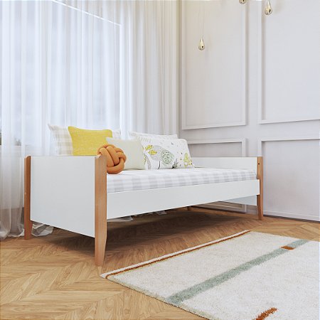 Cama Sofá Solteiro BO (9 Cores Disponíveis)