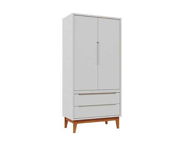 Guarda Roupa Infantil BO 2 Portas Pés Madeira