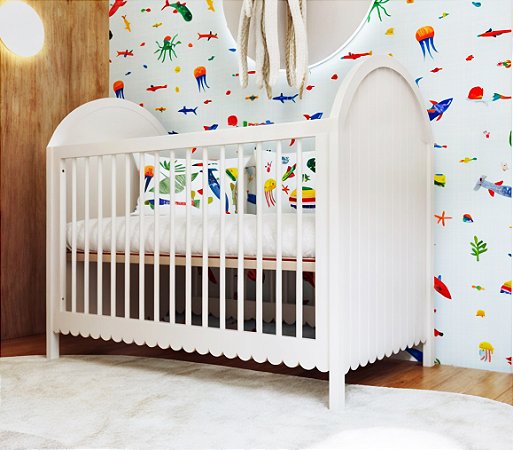 Berço Evolutivo 2 em 1 Ondas