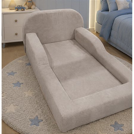 Cama Montessoriana Menino Cabeceira Normal Tamanho Pequeno 130 x 70