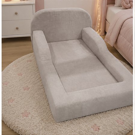 Cama Montessoriana Menina Cabeceira Normal Tamanho Medio 150 x 70