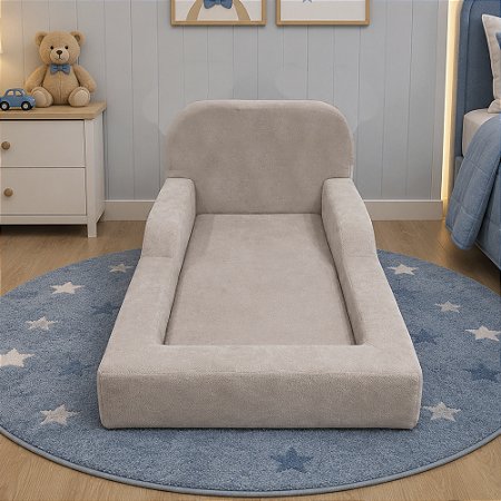 Cama Montessoriana Menino Cabeceira Normal Tamanho Medio 150 x 70