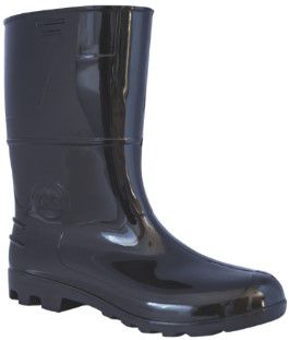 Bota Seg. de PVC Cano Medio Cor Preta-Kadesh-Ref.P16307CF- CA 42149