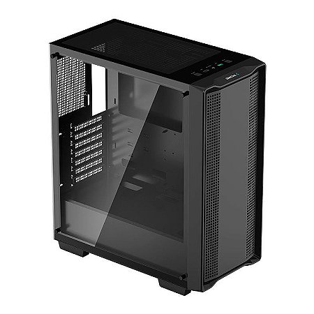 Gabinete Gamer Deepcool CC560 PRETO , ATX, Lateral em Vidro Temperado, SEM Cooler Fan,R-CC560-BKNAA0-C-1