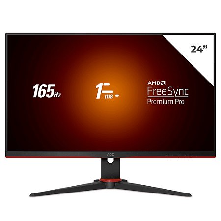 Monitor Gamer AOC VIPER 24" 165Hz 1ms VA 24G2SE