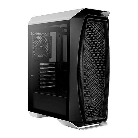 GABINETE AEROCOOL AERO ONE BRANCO LATERAL VIDRO TEMP , AERO-ONE-G-WT-V1 70166