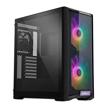 Gabinete Gamer Lian Li Lancool 215 X Mesh Preto Argb Vidro Temperado Mid Tower C/Janela - LANCOOL215X BLACK