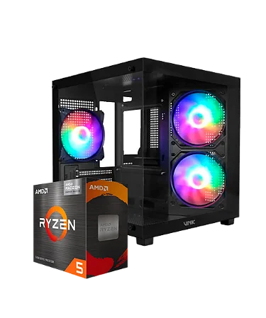 PC Gamer Lv2 Ryzen 5 5600gt vega 7, 16gb, ssd 240gb