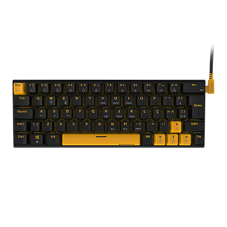 TECLADO MECANICO 60% PCYES KUROMORI - VOYAGER EDITION - SWITCH BLUE - KMVY60BL