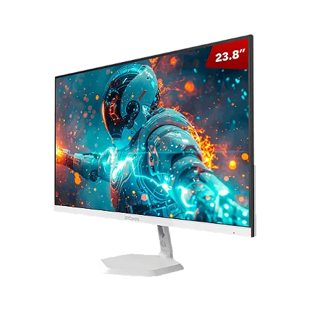 MONITOR GAMER PCYES O-CREED O23F 23.8 FLAT FHD IPS 180HZ 1MS HDMI/DP FREESYNC WHITE GHOST PMGO23F180WG