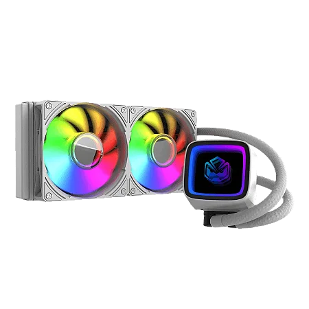 WATER COOLER PCYES TUNDRA WHITE GHOST ARGB 240MM - WCTWG240