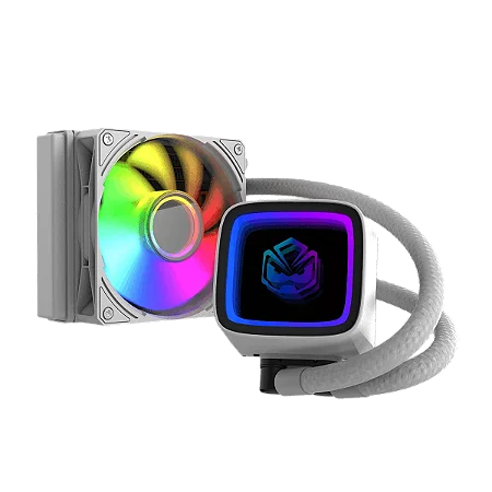 WATER COOLER PCYES TUNDRA WHITE GHOST ARGB 120MM - WCTWG120