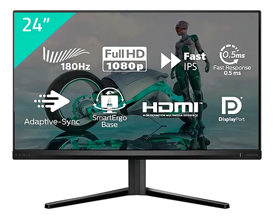 Monitor LED 23,8 pol - Philips Evnia (iPS, Full HD, 0.5ms, 180Hz) 24M2N3200L/57