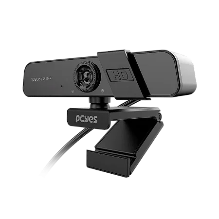 WEBCAM PCYES RAZA FHD-04 FULL HD 1080P COM MICROFONE - RZFHD04