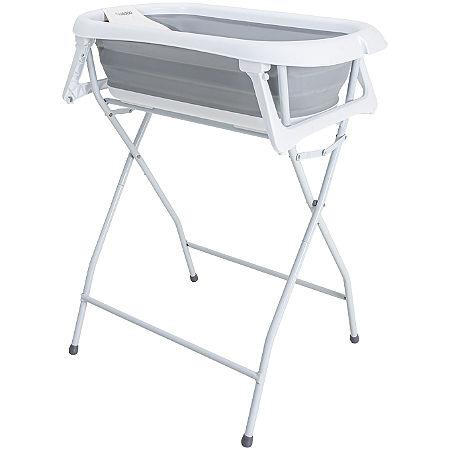 Banheira dobrável Flex Plus com redutor de assento e Suporte