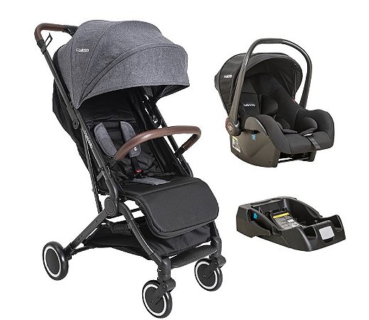Carrinho Sprint II com Bebê Conforto e Base Veicular