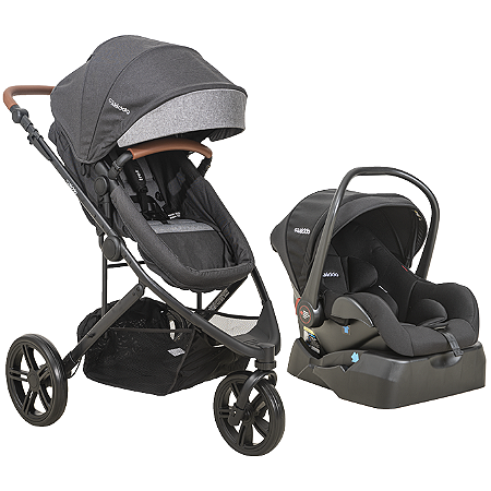 Carrinho Trek com Bebê Conforto e Base