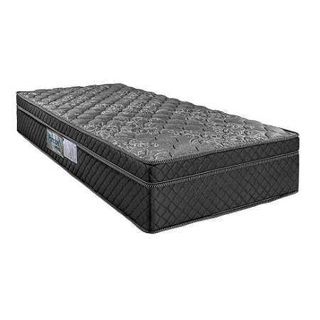 Colchão Solteiro Arezzo Black Light Molas Pocket 30x88x188