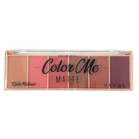 Paleta de Blush Matte Color Me Vivai 2004.4.1