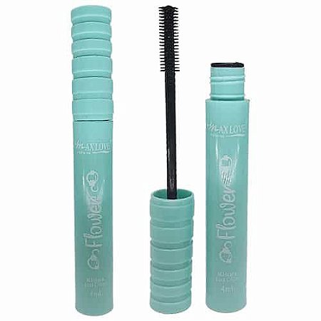 Máscara para Cílios Preta Flower 04 Alonga e Define Max Love