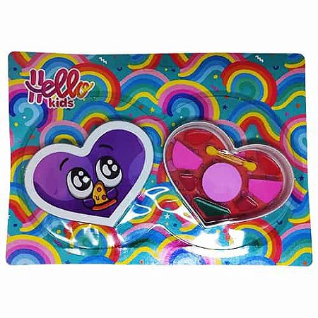 Maquiagem Infantil Coração Hello Kids HK001