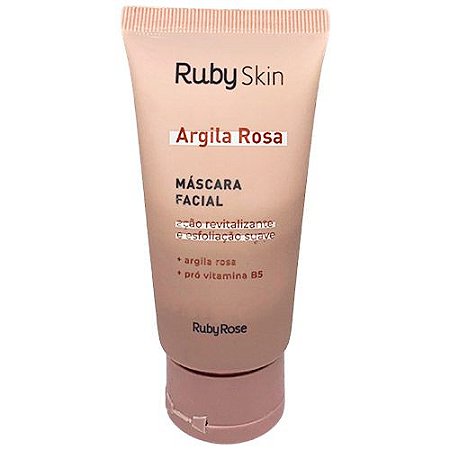 Máscara Facial Argila Rosa Ruby Skin Ruby Rose HB-404