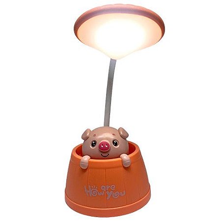 Luminária de Mesa USB com LED Flexível DF-LZ060003-02-01
