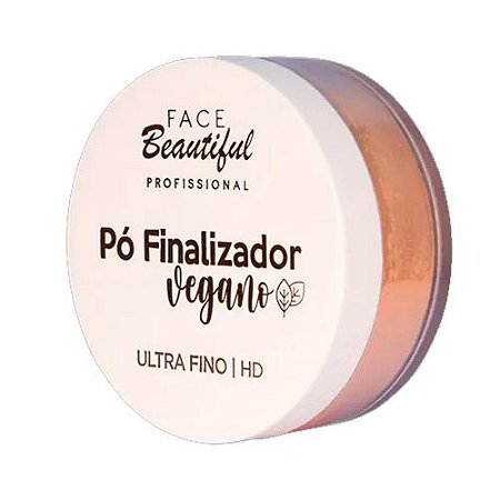 Pó Facial Finalizador Vegano Nude Face Beautiful FB326