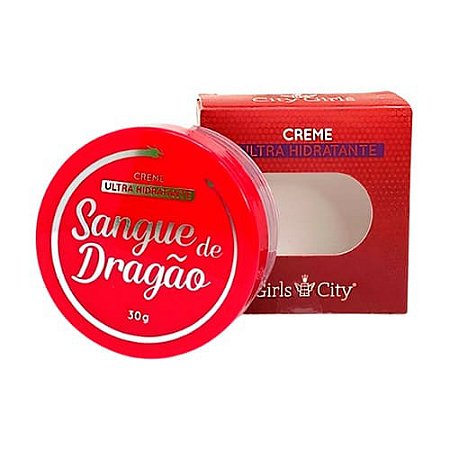 Creme Ultra Hidratante Sangue de Dragão City Girls CGN026