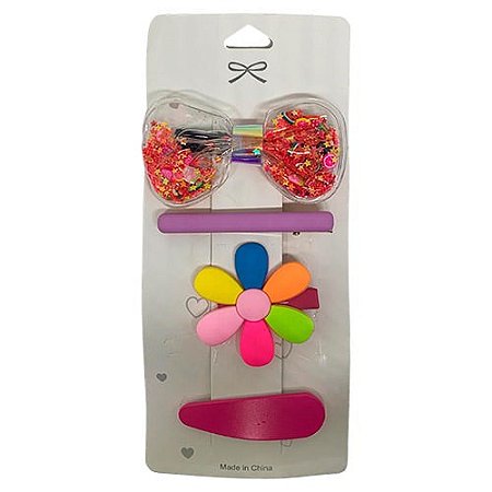 Kit Presilha Prendedor para Cabelo Infantil DF-PR121025-08-06