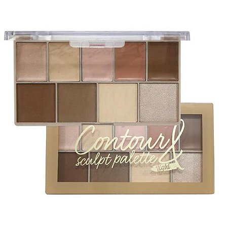 Paleta De Contorno Sculpt Light Ruby Rose HB-7517L